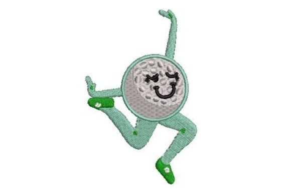 Dancing Golf Ball: A Seasonal Embroidery Review