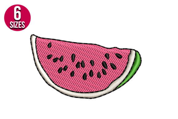 Design Review: Watermelon Embroidery for Boutique Sweatshirts