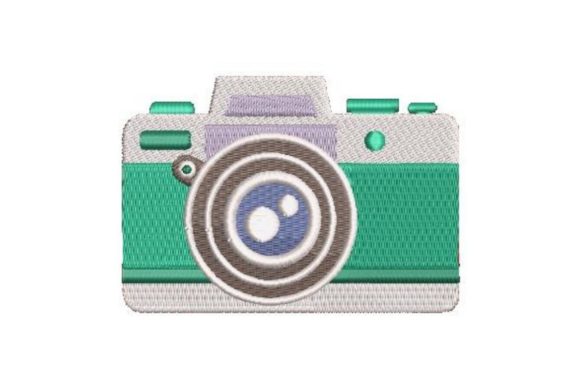 Evaluating the Camera Illustration Embroidery Design for Your Shop