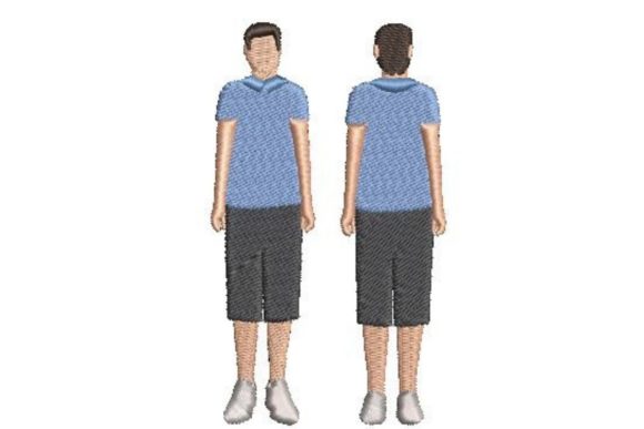 Faceless Person in Blue T-Shirt Embroidery: A Seller’s Review
