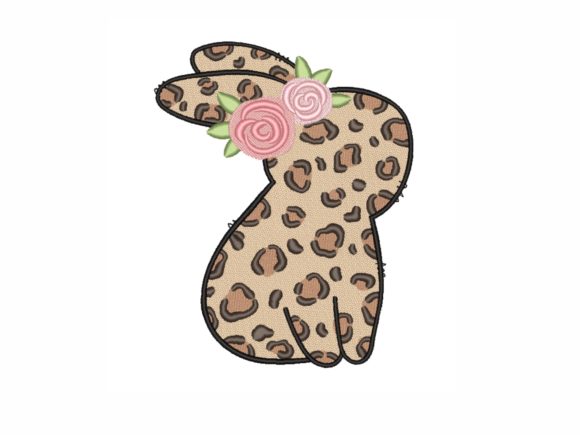 Leopard Bunny: A Chic Easter Embroidery Design Review