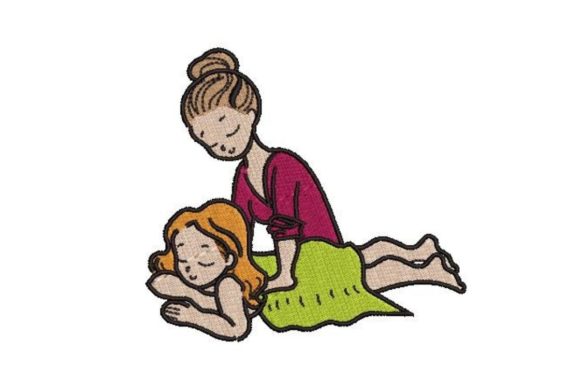 Masseuse at Work Embroidery Design Review