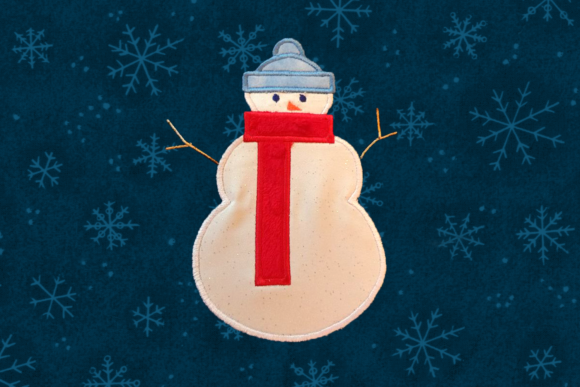 Snowman with Scarf Applique: A Winter Embroidery Review
