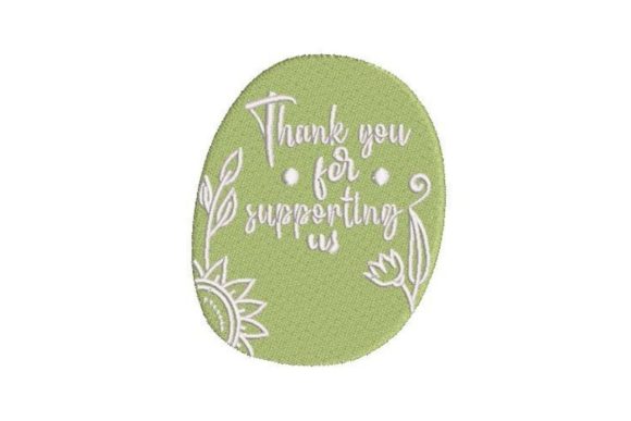 Thank You for Supporting Us: Seasonal Embroidery Design Review