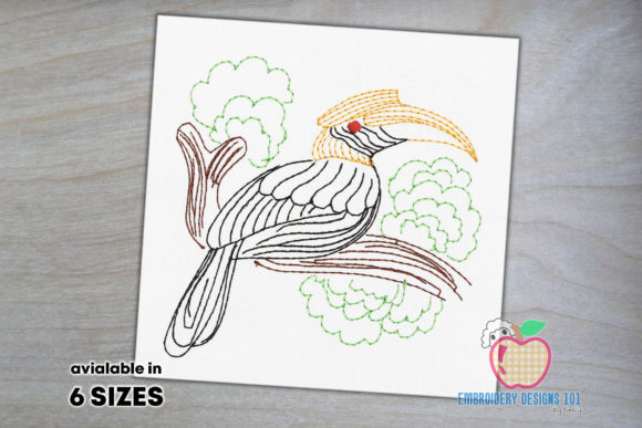 The Great Hornbill: A Natural Accent for Branded Merchandise