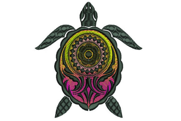 Tribal Turtle Embroidery Design: A Designer's Honest Review