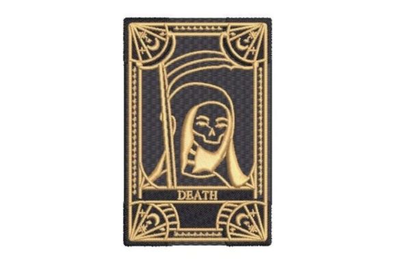 Witchy Tarot Card Death Embroidery Design Review